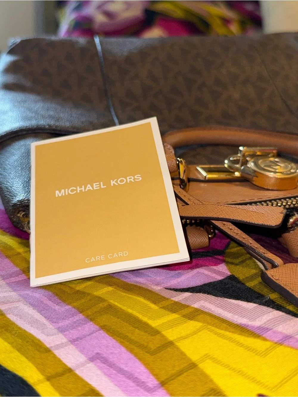 Michael Kors Hamilton Traveler Backpack Signature